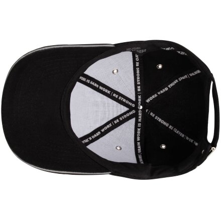 Бейсболка Hard Work Black со светоотражающим элементом Бейсболка Hard Work Black со светоотражающим элементом