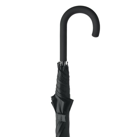 Зонт-трость Wind, черный Зонт-трость Wind, черный