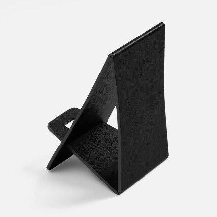 Подставка для телефона Petrus, черная Подставка для телефона Petrus, черная