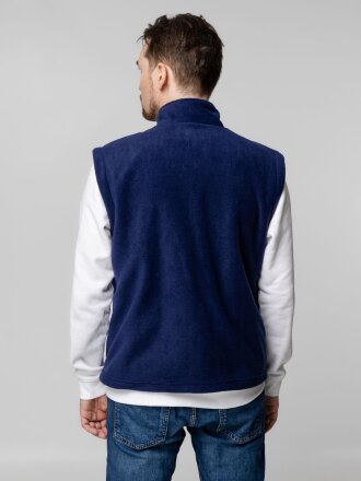 Жилет флисовый Manakin, темно-синий Жилет флисовый Manakin, темно-синий