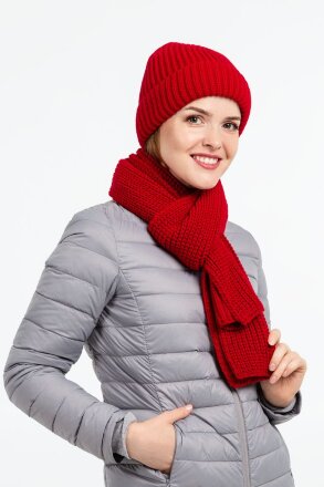 Шарф Nordkapp, глубокий красный Шарф Nordkapp, глубокий красный