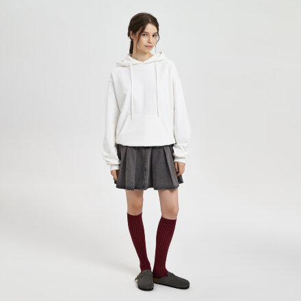 Худи релакс унисекс ADVENTURE, белый, размер XL/2XL