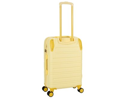 Чемодан TORBER В Отпуск, желтый, ABS-пластик, 42 х 26 х 65 см, 55 л, 3 кг Чемодан TORBER В Отпуск, желтый, ABS-пластик, 42 х 26 х 65 см, 55 л, 3 кг