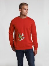 Толстовка «Ну, накати!», красная Толстовка «Ну, накати!», красная