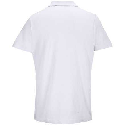 Рубашка поло унисекс Pulse, белая Рубашка поло унисекс Pulse, белая