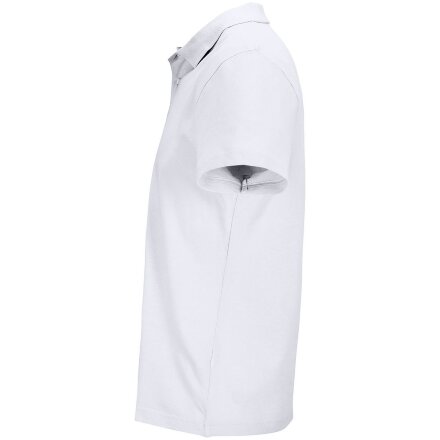 Рубашка поло унисекс Pulse, белая Рубашка поло унисекс Pulse, белая