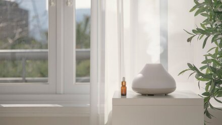 Увлажнитель-ароматизатор воздуха с подсветкой H7, белый Увлажнитель-ароматизатор воздуха с подсветкой H7, белый