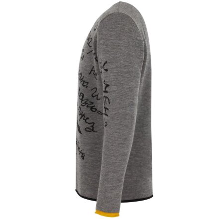 Джемпер «Цитаты. Хармс. Работа», серый Джемпер «Цитаты. Хармс. Работа», серый