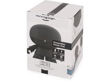 USB Hub XOOPAR BOY, черный USB Hub XOOPAR BOY, черный