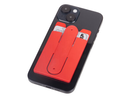 Футляр для кредитных карт Покет, красный Футляр для кредитных карт Покет, красный