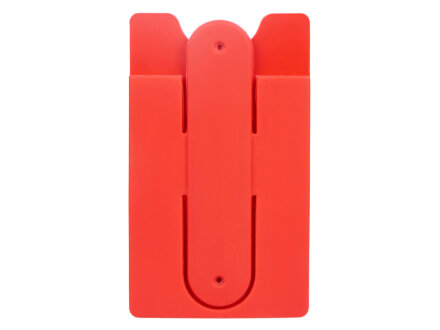 Футляр для кредитных карт Покет, красный Футляр для кредитных карт Покет, красный