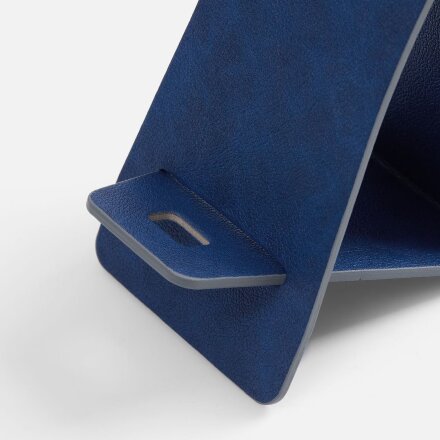 Подставка для телефона Petrus, синяя Подставка для телефона Petrus, синяя