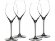 Набор бокалов Champagne Rose, 322мл. Riedel, 4шт с нанесением логотипа