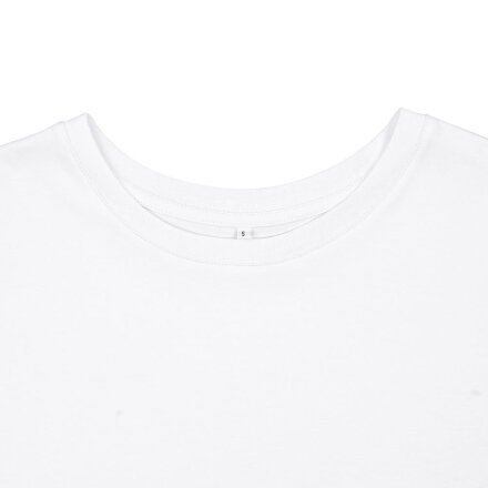 Футболка унисекс оверсайз Crosstown, белая Футболка унисекс оверсайз Crosstown, белая