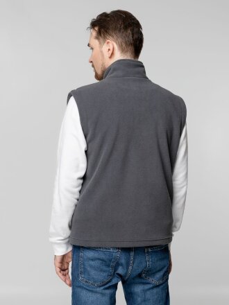 Жилет флисовый Manakin, темно-серый Жилет флисовый Manakin, темно-серый