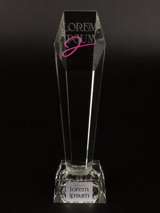 Стела Afterglow с подсветкой, малая, в подарочной упаковке Стела Afterglow с подсветкой, малая, в подарочной упаковке