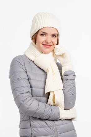 Шарф Nordkapp, белый (молочный) Шарф Nordkapp, белый (молочный)