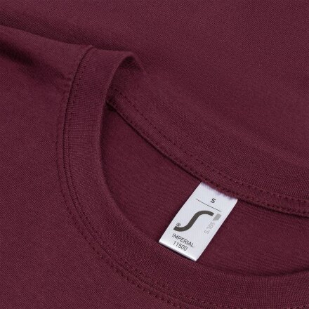 Футболка Imperial 190, бордовая Футболка Imperial 190, бордовая