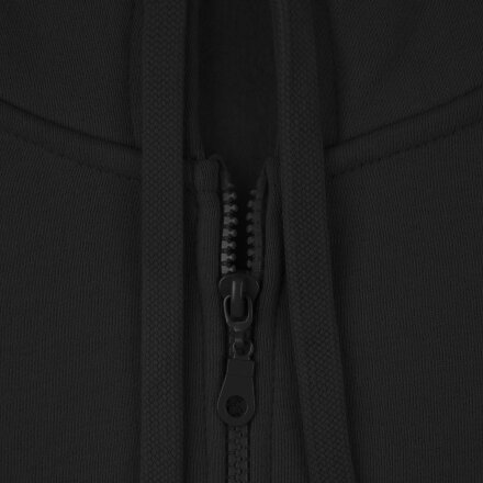 Толстовка на молнии с капюшоном Siverga Heavy 2.0, черная Толстовка на молнии с капюшоном Siverga Heavy 2.0, черная