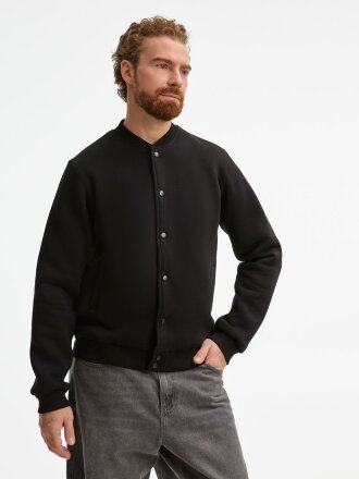 Бомбер унисекс AtmosWear, черный Бомбер унисекс AtmosWear, черный