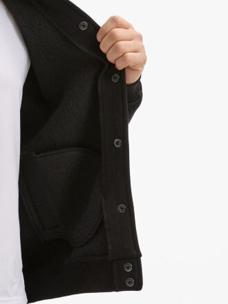 Бомбер унисекс AtmosWear, черный Бомбер унисекс AtmosWear, черный