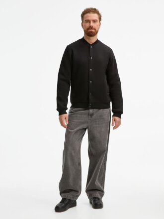 Бомбер унисекс AtmosWear, черный Бомбер унисекс AtmosWear, черный