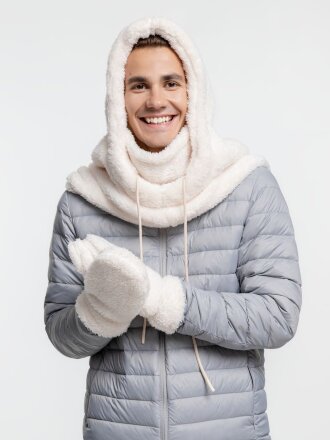 Варежки Flocky, молочно-белые Варежки Flocky, молочно-белые