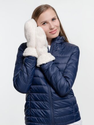 Варежки Flocky, молочно-белые Варежки Flocky, молочно-белые