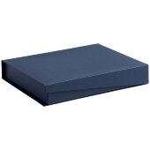 Коробка Duo под ежедневник и ручку, темно-синяя Коробка Duo под ежедневник и ручку, темно-синяя