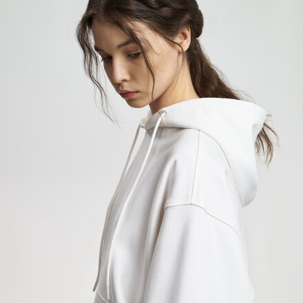 Худи релакс унисекс ADVENTURE, белый, размер 3XL/4XL