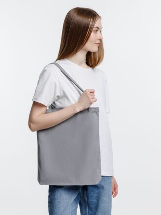 Холщовая сумка Strong 210, серая Холщовая сумка Strong 210, серая