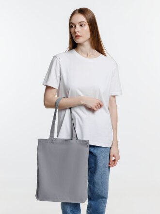 Холщовая сумка Strong 210, серая Холщовая сумка Strong 210, серая