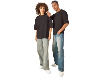 Футболка оверсайз Liyon унисекс, темно-серый Футболка оверсайз Liyon унисекс, темно-серый