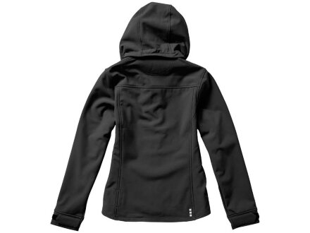 Куртка софтшел Langley женская, антрацит Куртка софтшел Langley женская, антрацит