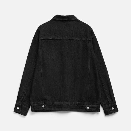 Куртка джинсовая O1, черная Куртка джинсовая O1, черная