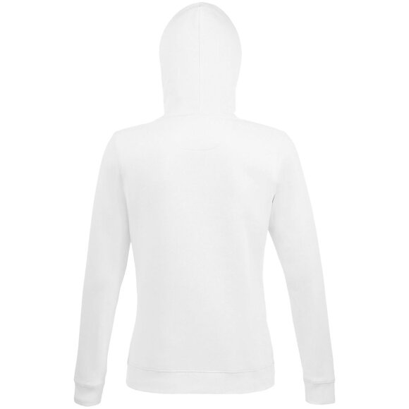 Толстовка женская Spencer Women, белая с нанесением логотипа