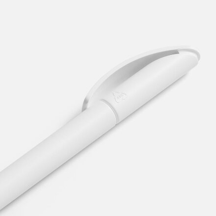 Ручка шариковая Prodir DS3 TMM, белая матовая Ручка шариковая Prodir DS3 TMM, белая матовая