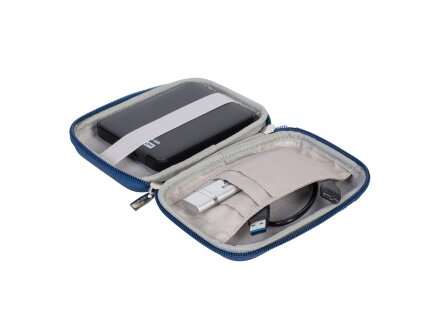 Чехол для жесткого диска из кожзама 9101, светло-синий Чехол для жесткого диска из кожзама 9101, светло-синий