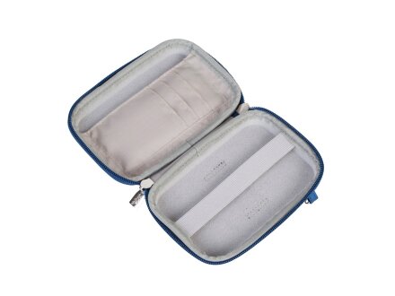 Чехол для жесткого диска из кожзама 9101, светло-синий Чехол для жесткого диска из кожзама 9101, светло-синий