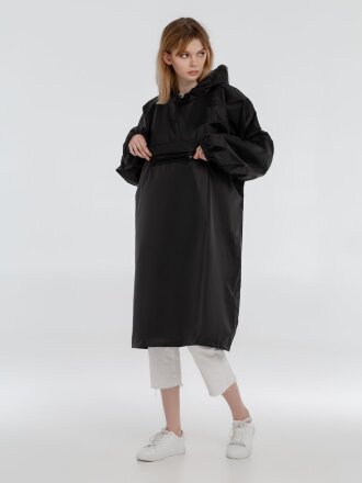 Дождевик-анорак Alatau, черный, единый размер Дождевик-анорак Alatau, черный, единый размер