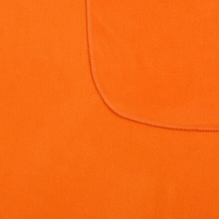 Флисовый плед Warm&Peace XL, оранжевый