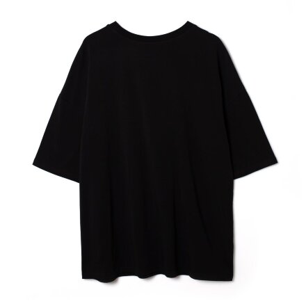 Футболка унисекс оверсайз Crosstown, черная Футболка унисекс оверсайз Crosstown, черная