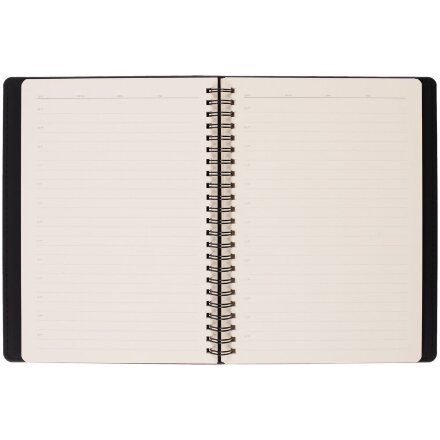 Ежедневник Spring Urban на заказ, недатированный, черный Ежедневник Spring Urban на заказ, недатированный, черный