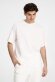 Футболка унисекс оверсайз T2, молочно-белая Футболка унисекс оверсайз T2, молочно-белая
