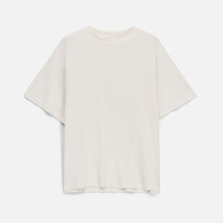 Футболка унисекс оверсайз T2, молочно-белая Футболка унисекс оверсайз T2, молочно-белая
