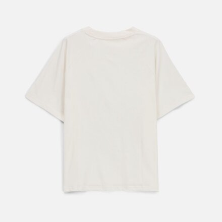 Футболка унисекс оверсайз T2, молочно-белая Футболка унисекс оверсайз T2, молочно-белая
