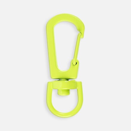 Застежка-карабин Snap Hook, S, желтый неон Застежка-карабин Snap Hook, S, желтый неон
