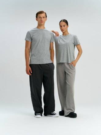 Футболка унисекс Regent 150, серый меланж Футболка унисекс Regent 150, серый меланж