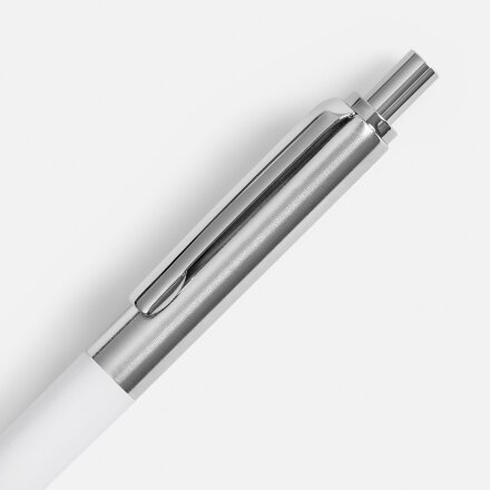 Ручка шариковая Popular, белая Ручка шариковая Popular, белая