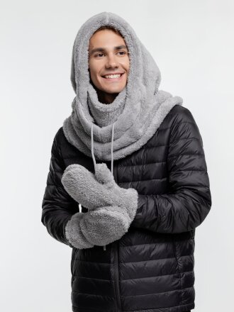 Варежки Flocky, серые